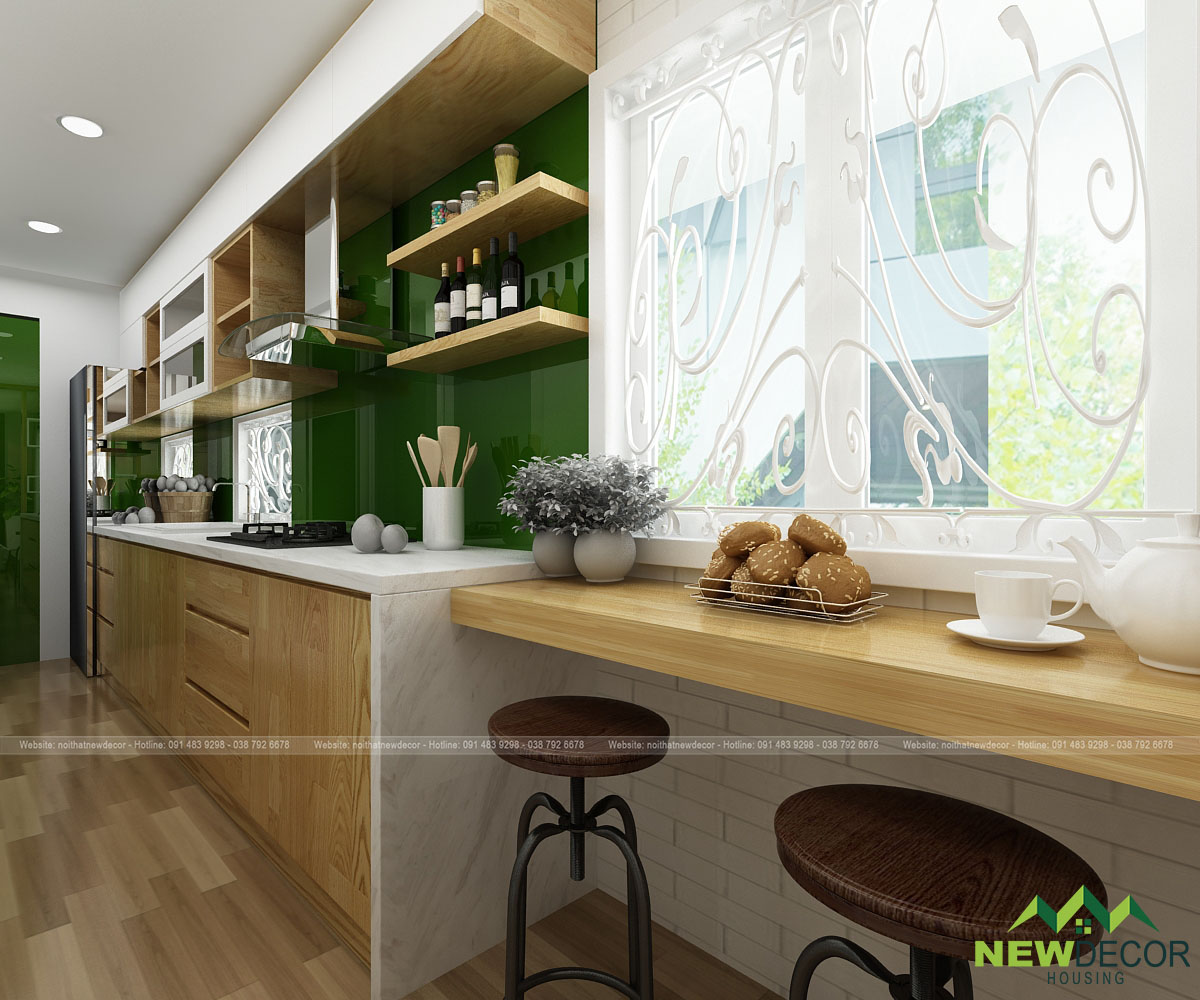 Thiết kế nội thất chung cư Green Bay Mễ Trì – Chị Nga