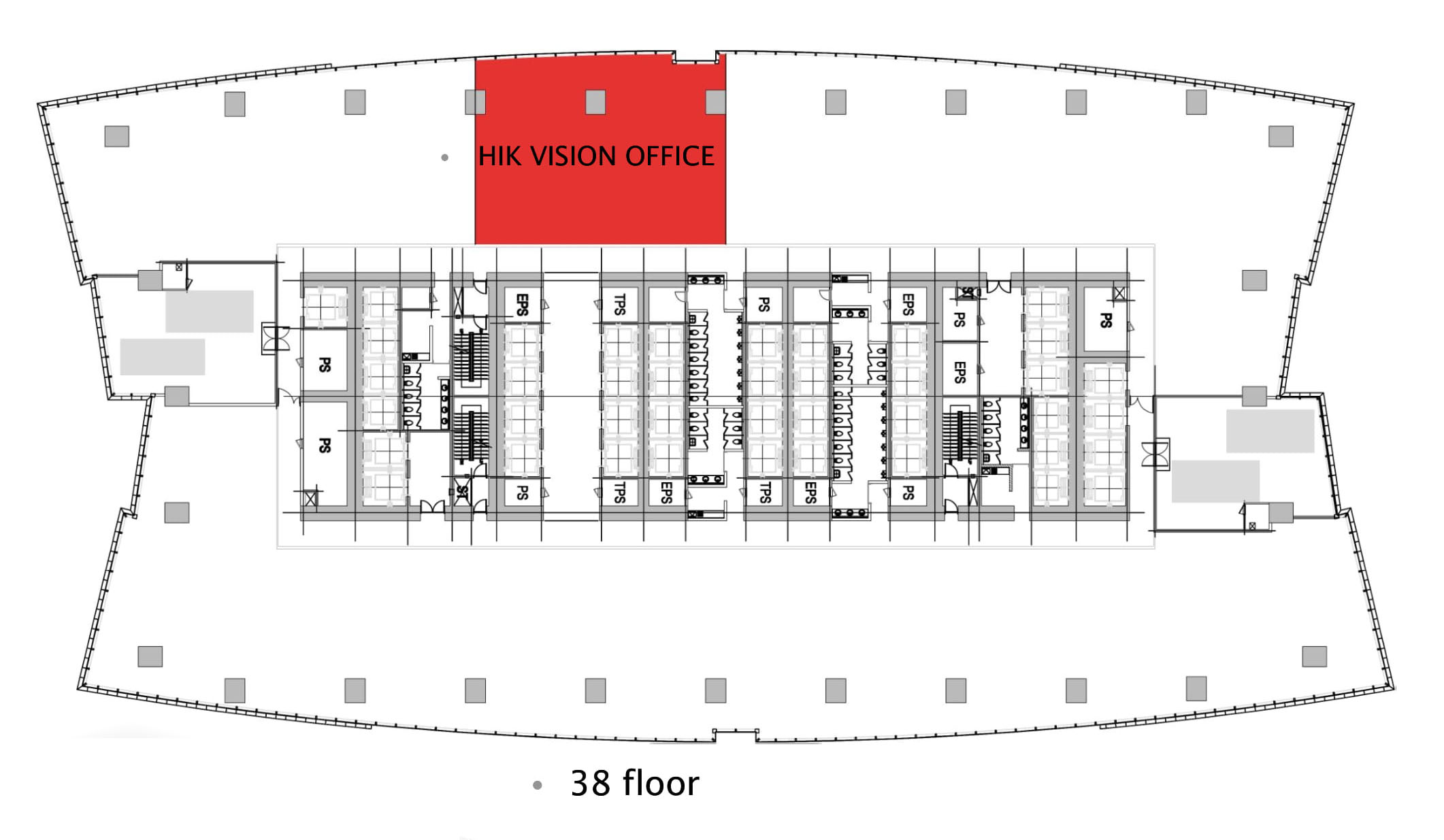 Thiết kế và thi công nội thất văn phòng Hik Vision